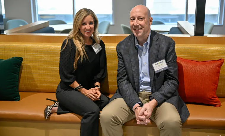 Sponsors connecting with technology executives