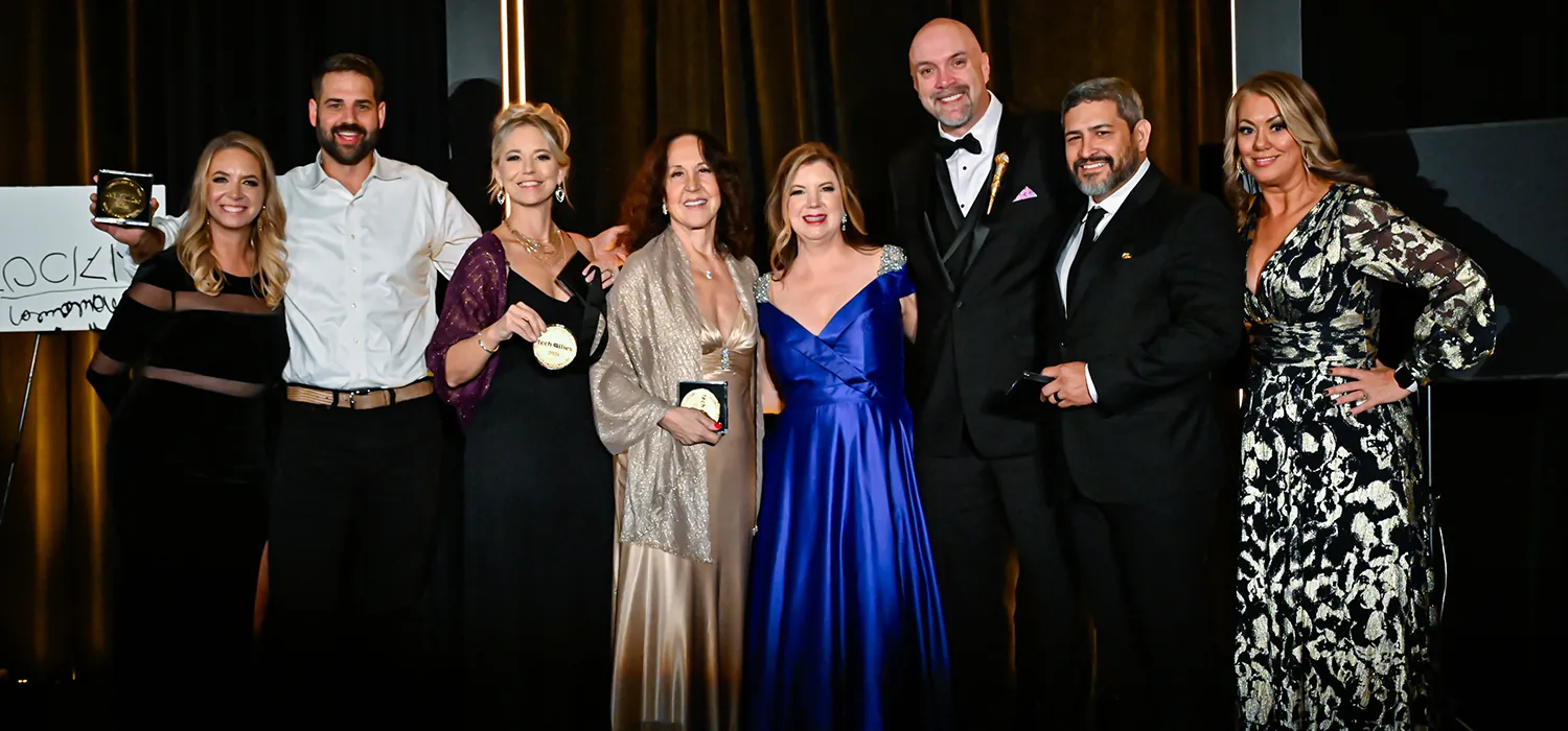 Award winners at the Tech Allies Technology Ball gala